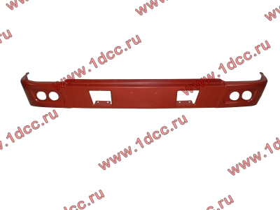 Бампер H красный самосвал металлический усиленный HOWO (ХОВО) WG1641240001-1 фото 1 Пермь