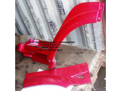 Крыло кабины со спальником красное левое H3 HOWO (ХОВО)  фото 1 Пермь