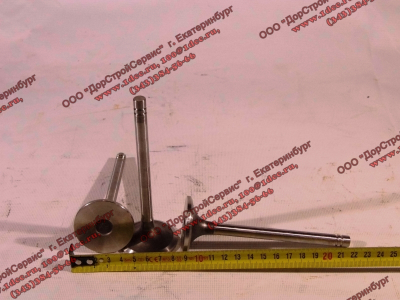 Клапан выпускной ДВС Shanghai C6121 XCMG/MITSUBER 04AL603/C04AL-6N9916+B фото 1 Пермь