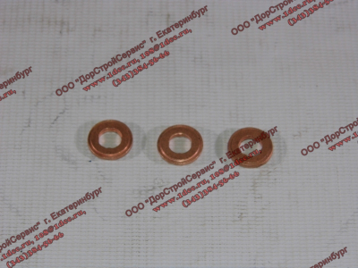 Шайба уплотнительная форсунки медная WP12 SHAANXI / Shacman (ШАНКСИ / Шакман) 612639000064 фото 1 Пермь