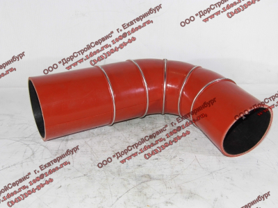 Патрубок интеркулера (изогнутый под 90) H3 HOWO (ХОВО) WG9719530318 фото 1 Пермь