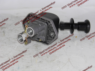 Кран стояночного тормоза DF 2 выхода DONG FENG (ДОНГ ФЕНГ) 3517010-C0100 для самосвала фото 1 Пермь