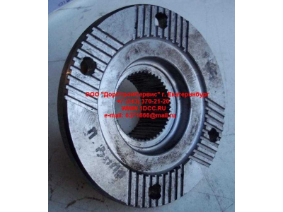 Фланец проходного вала D-165, 4 отв., с насечками, низкий, мелкий шлиц H HOWO (ХОВО) RHAZ9114320205 фото 1 Пермь