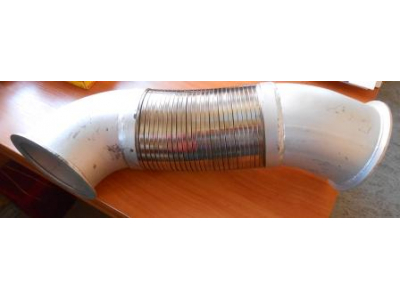 Гофра-труба выхлопная SH 6х4 L-570 SHAANXI / Shacman (ШАНКСИ / Шакман) DZ95319540008 фото 1 Пермь