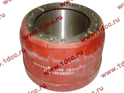 Барабан тормозной DF-3251 задний желтая-красная кабина DONG FENG (ДОНГ ФЕНГ) DZ9160340006 для самосвала фото 1 Пермь