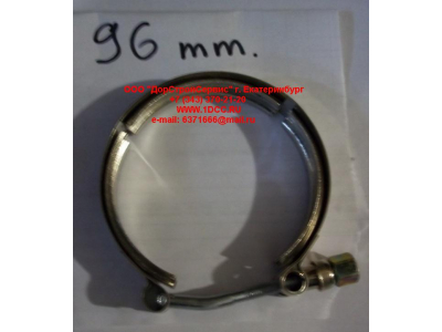Хомут турбокомпрессора D=96 H HOWO (ХОВО)  фото 1 Пермь