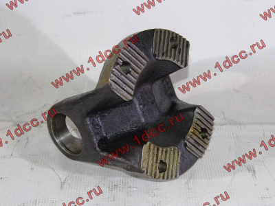 Фланец карданного вала D-180, 4 отв., с насечками, под крест. d-57 (152мм) SH SHAANXI / Shacman (ШАНКСИ / Шакман)  фото 1 Пермь