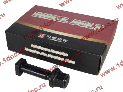 Шпилька колесная задняя с гайкой L-130 M23 H/SH (AZ9112340123) КАЧЕСТВО HOWO (ХОВО) LEO600025 фото 1 Пермь