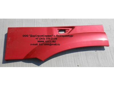 Крыло кабины со спальником красное задняя часть правая (под треугольный повторитель в середине) H3 HOWO (ХОВО)  фото 1 Пермь