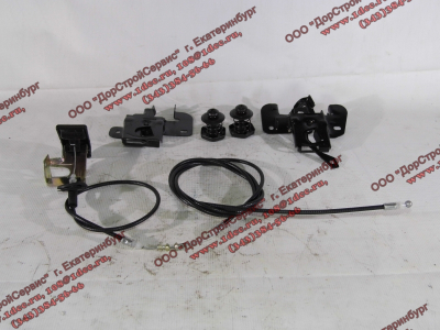 Замок капота (комплект L+R) DF DONG FENG (ДОНГ ФЕНГ) 5301609-C0100+5301610-C01 для самосвала фото 1 Пермь