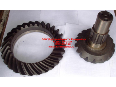 Коническая пара среднего редуктора (28х17, i-5.73, короткий хвостик) H HOWO (ХОВО) AZ9004320251 фото 1 Пермь