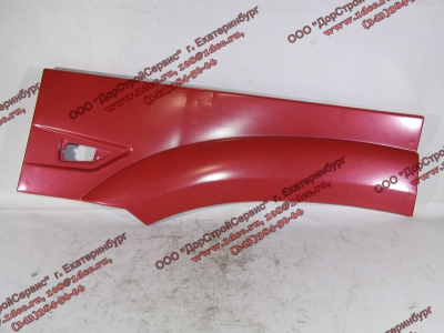 Крыло кабины со спальником красное задняя часть правая (под треугольный повторитель в конце) H3 HOWO (ХОВО) WG1642230108 фото 1 Пермь