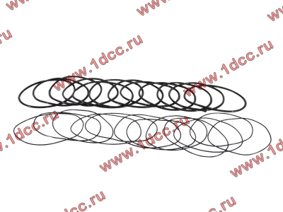 Кольцо уплотнительное гильзы цилиндра (комплект 12 тонких и 12 толстых) двигатель TD226B6G Lonking CDM (СДМ) 01153804/01153805 фото 1 Пермь