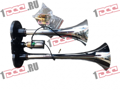 Сигнал пневматический двойной H HOWO (ХОВО) WG9716270003 фото 1 Пермь