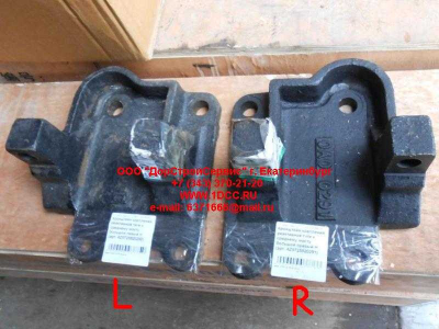 Кронштейн крепления реактивной тяги к среднему мосту большой правый H HOWO (ХОВО) AZ9725520291 фото 1 Пермь