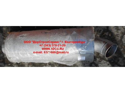 Глушитель цилиндрический (вход-выход с торца) SH SHAANXI / Shacman (ШАНКСИ / Шакман) DZ9100540004 фото 1 Пермь